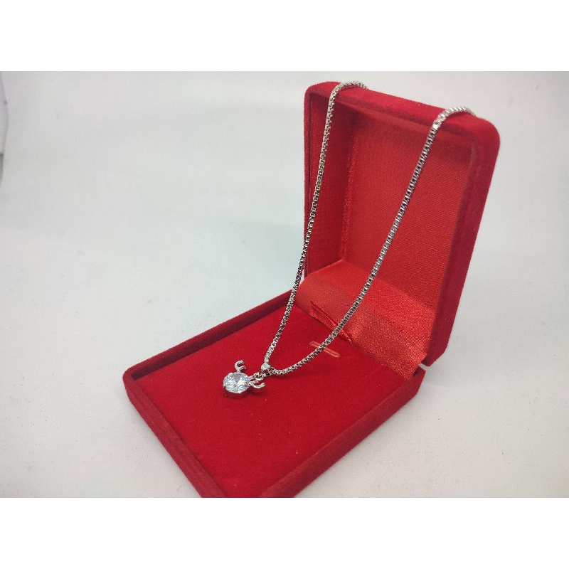 kalung titanium silver italy