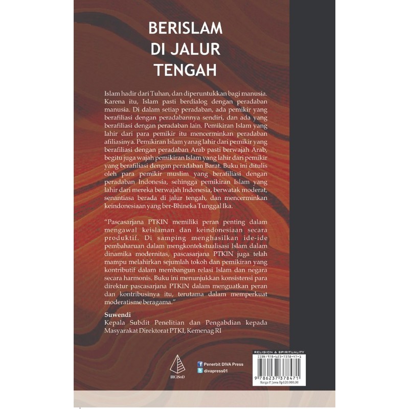 Buku Berislam di Jalur Tengah - Prof. Dr. Aksin Wijaya - IRCiSoD