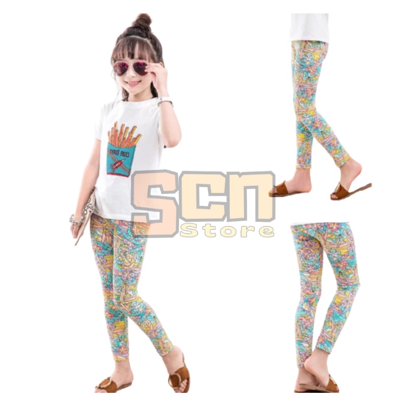 Legging Motif Anak Usia Bayi-12 Tahun // Celana Legging Anak Motif