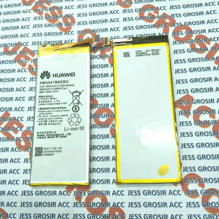 Baterai Battery ORIGINAL HW HB4547B6EBC Type Honor 6+ Honor 6 Plus PE-TL10 PE-TL20 PE-UL00 PE-CL00