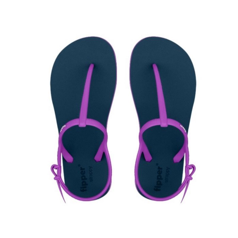 Fipper Strappy Blue Snorkey / Violet Original