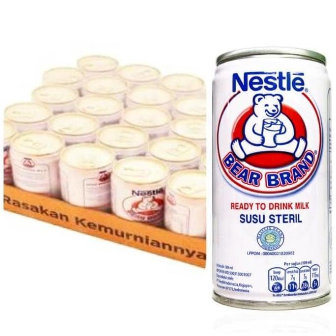 

[COD] Bear Brand 189ML Perkarton (isi 30) [COD]