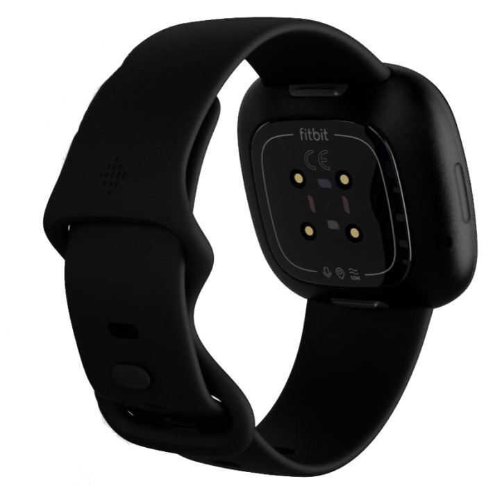 FITBIT VERSA 3 - Health &amp; Fitness Smartwatch - Black/Black Aluminum | Midnight/Soft Gold | Pink Clay