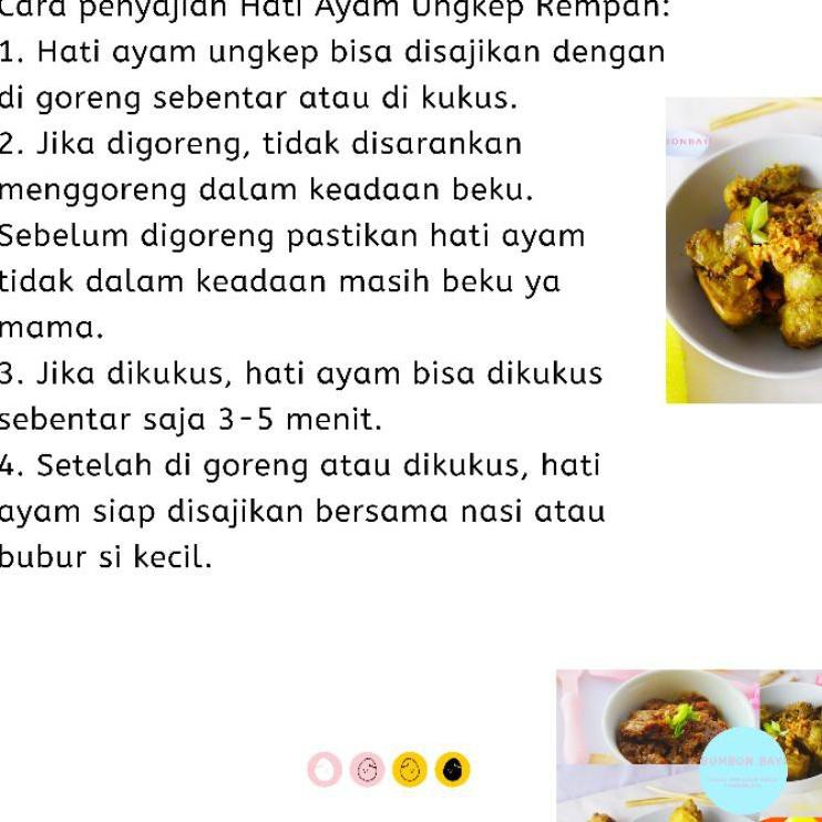 

NEW HATI AYAM UNGKEP MPASI/ ATI AYAM/ HATI AYAM MPASI