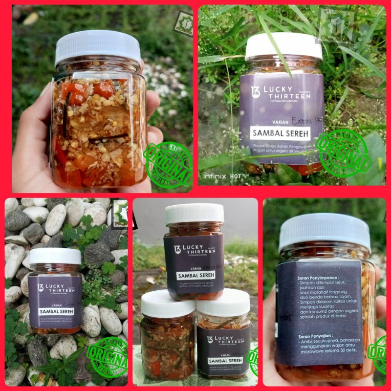 

SAMBAL SEREH EXTRA PEDAS MELEYOT