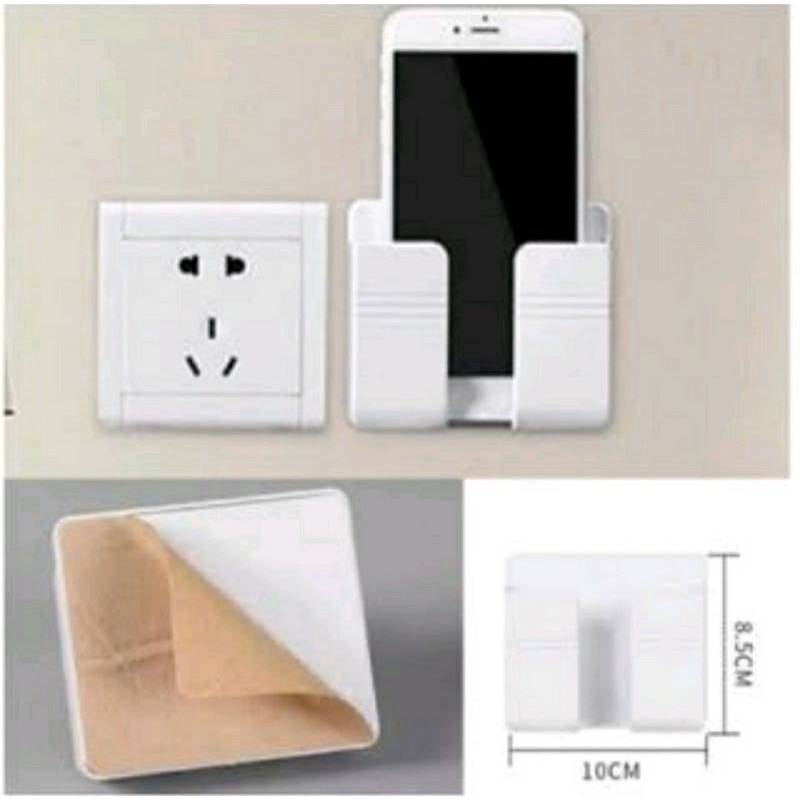 (SNAPCORNER)Rak HOLDER HP DINDING / stand holder charging tempel dinding / tempat cas hp