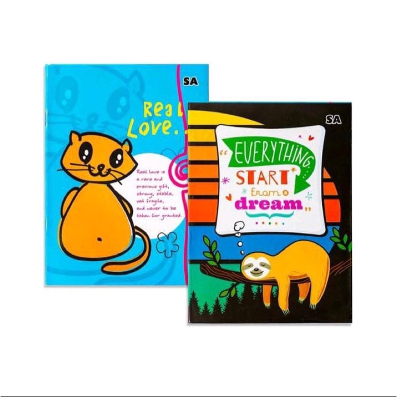 

buku tulis SA/ buku belajar/ buku sekolah/ catatan sekolah/ les catatan tulisan
