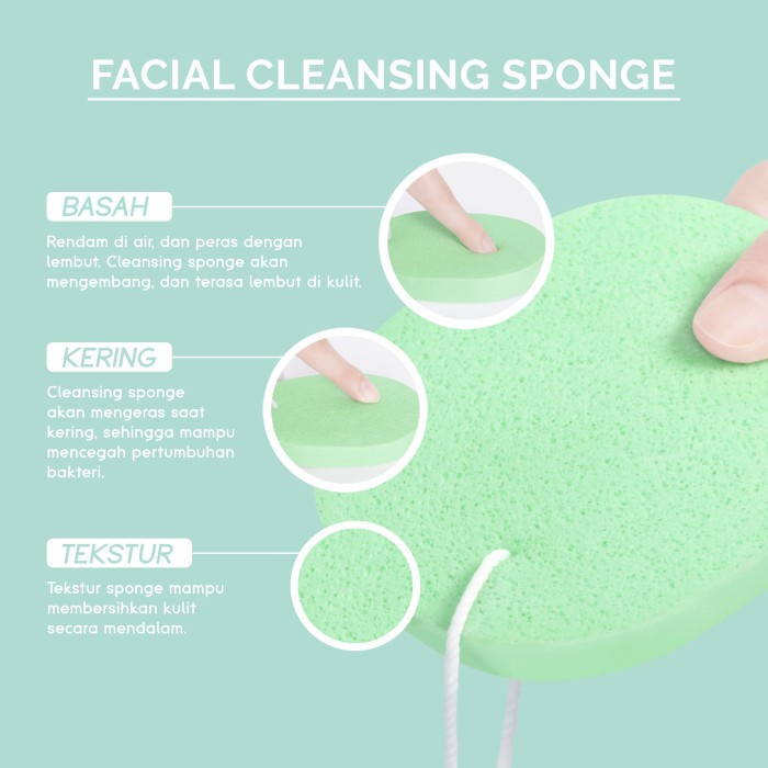 Glam Fix Facial Cleansing Sponge ORIGINAL