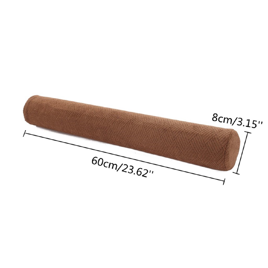 Home Garden 23 Washable Round Cervical Pillow Roll Memory Foam