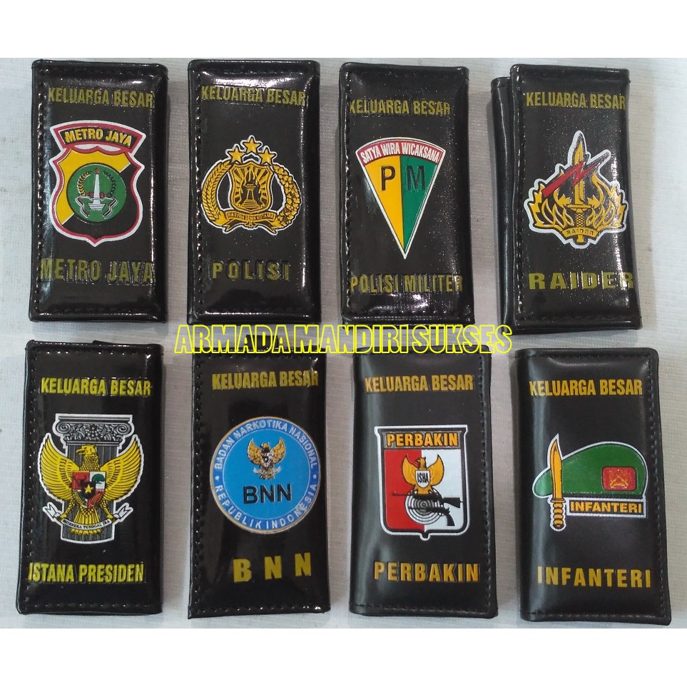 Gantungan STNK Kulit Sintetis - Dompet STNK Kulit Sintetis