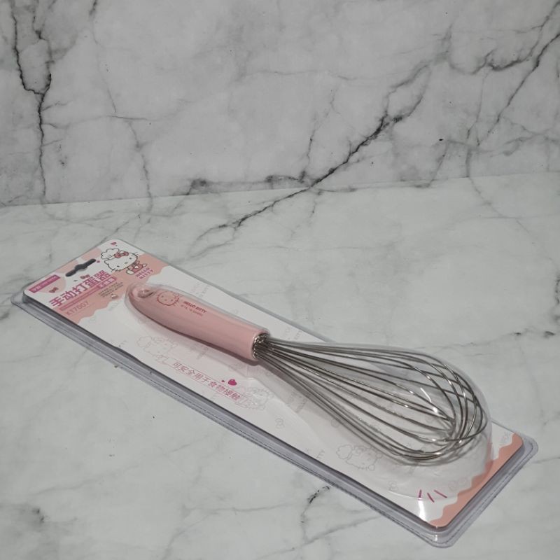 kitty Chefmade stainless balloon Whisk / pengocok telur / egg beater