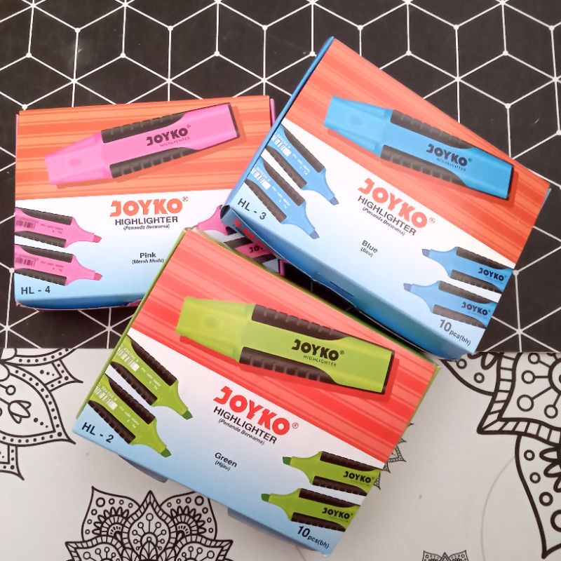 

Joyko Highliter HL (Isi 10 Pcs)