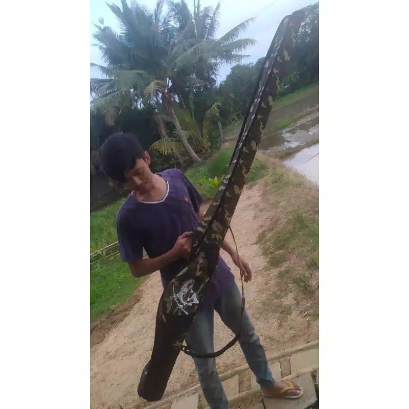 Tas Joran tas pancing Hard Case 180cm Double Sol