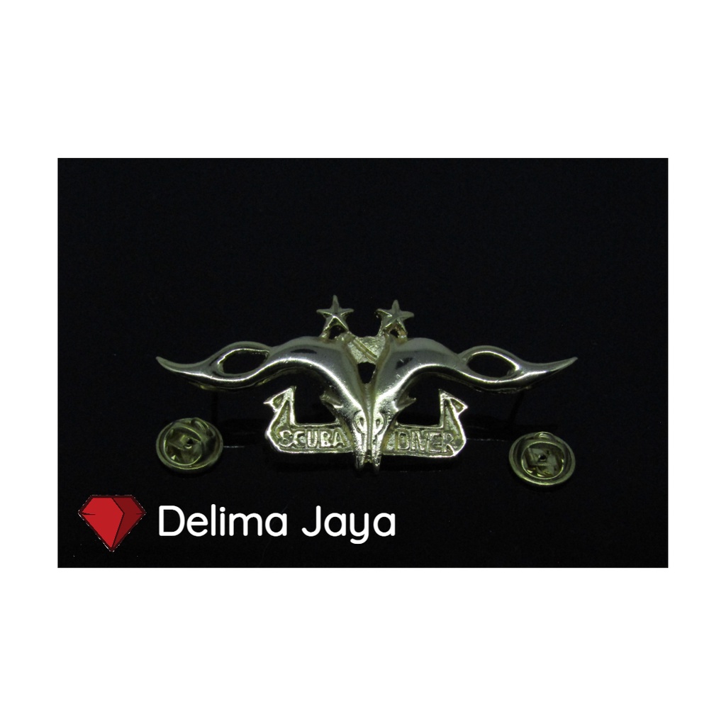 Brevet / Wing PDH Scuba Diver Bintang 2