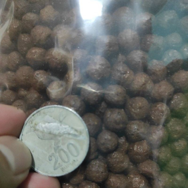 rice crispy ball coklat