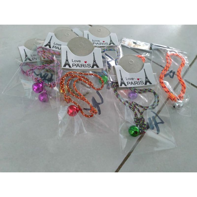 kalung kucing lonceng 12mm