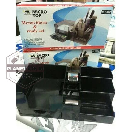 

Desk Set/ Meja/ Pen Stand/ Organizer/ Office/ Tempat Pen/ Memo/
