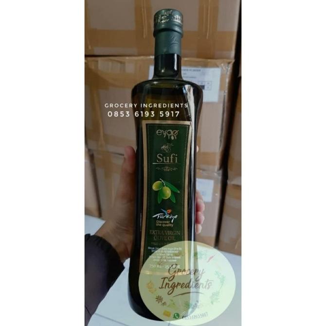 

Extra Virgin Olive Oil 750Ml / Virgine Oil / Minyak Zaitun Merk Sufi