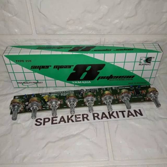 Kit Super Mixer 8 Potensio YAMAHA 259