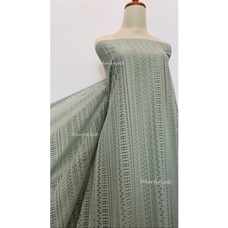 Kain Kebaya Brokat Kain Brokat Meteran Kain Brokat Motif Salur Raya
