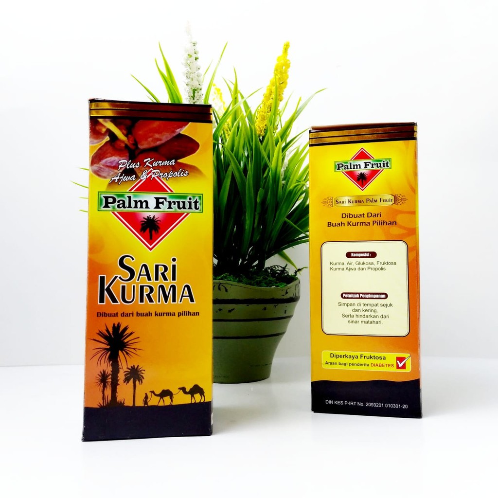 

Sari Kurma Palm Fruit Plus Kurma Ajwa & Propolis Original