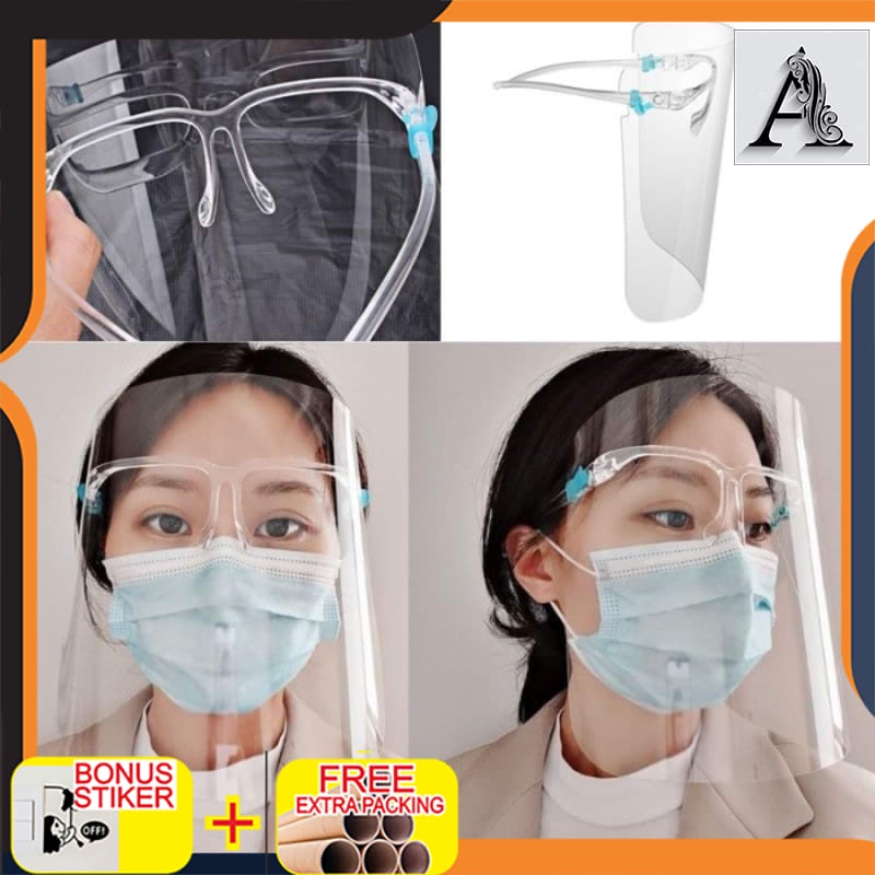 

Murah FACE SHIELD KACAMATA MEDIS PELINDUNG WAJAH ORBITAL MASK