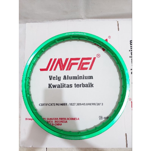 Velg almunium ring 17-140 merk Ride it dan Jin Fei