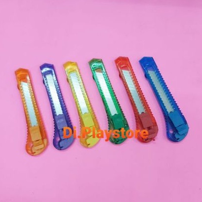 

Pisau Cutter Besar Warna Warni Murah Merk JENIA J-500 ( 1 pcs )