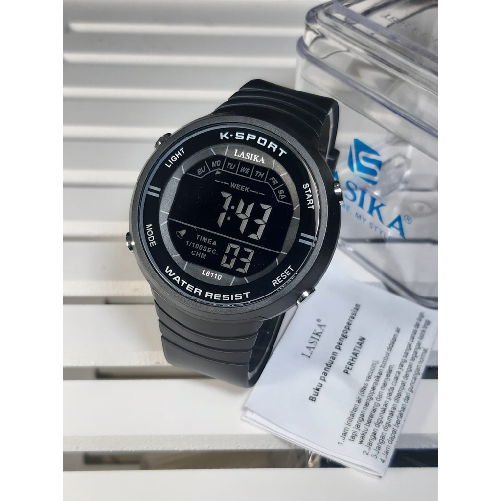 Jam Tangan LASIKA ORIGINAL  Anti Air pria wateproof  3 Atm