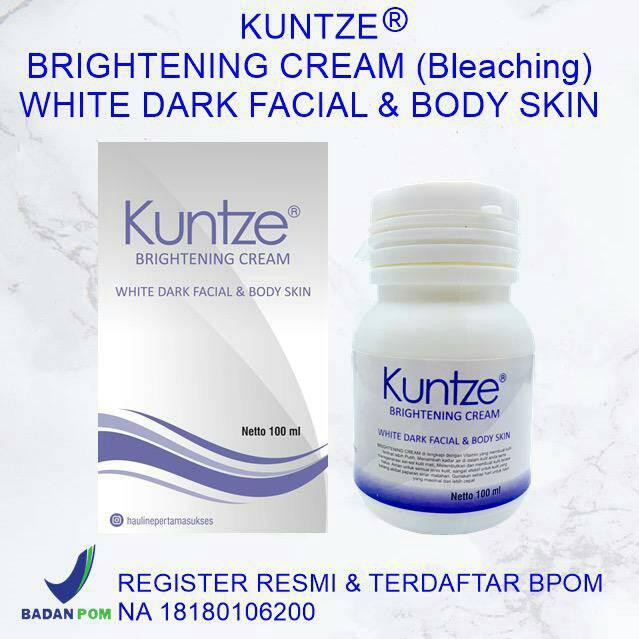 (INEED) KUNTZE Bleaching Brightening Cream With Dark Facial &amp; Body Skin