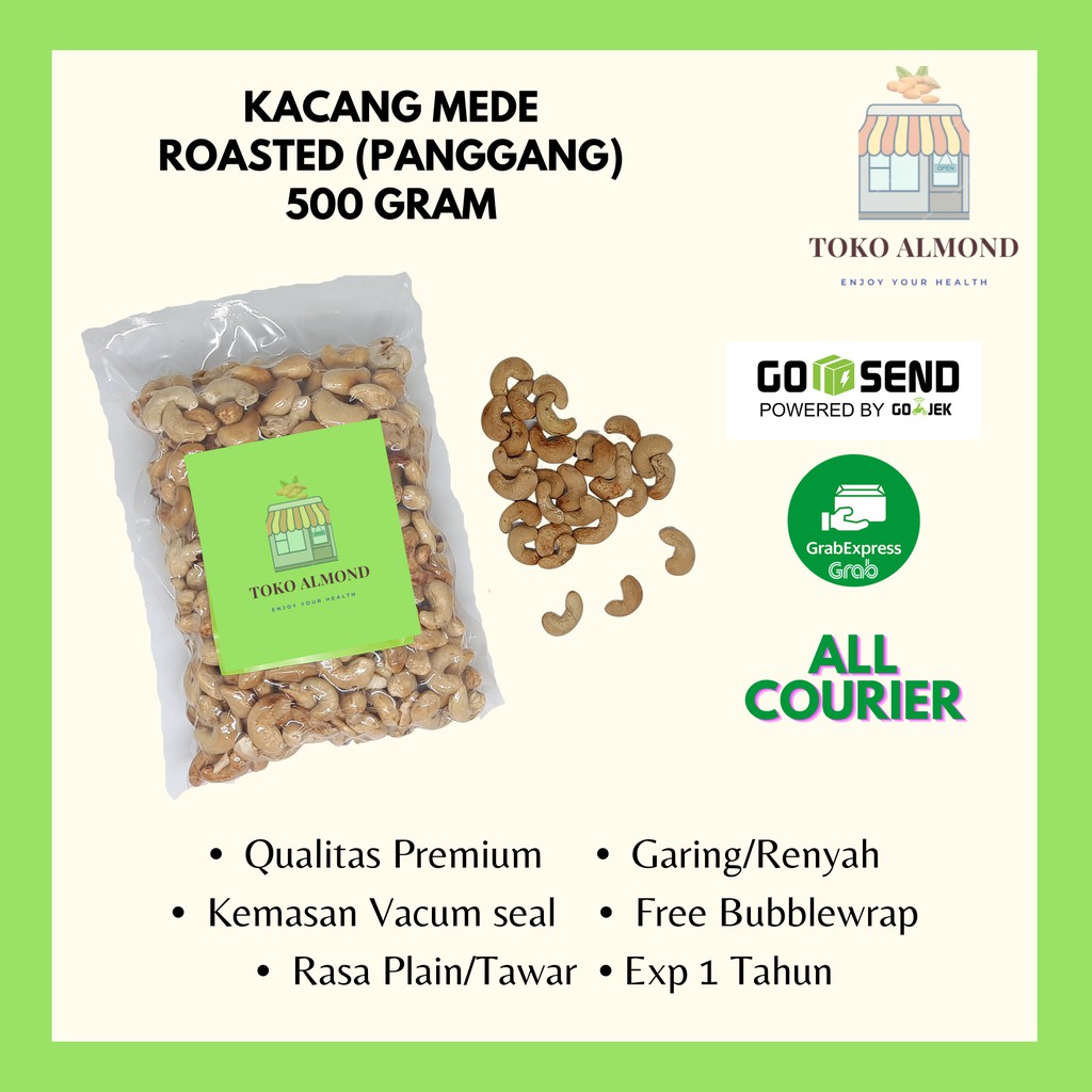 

Kacang Mede Panggang (Roasted) 500gr