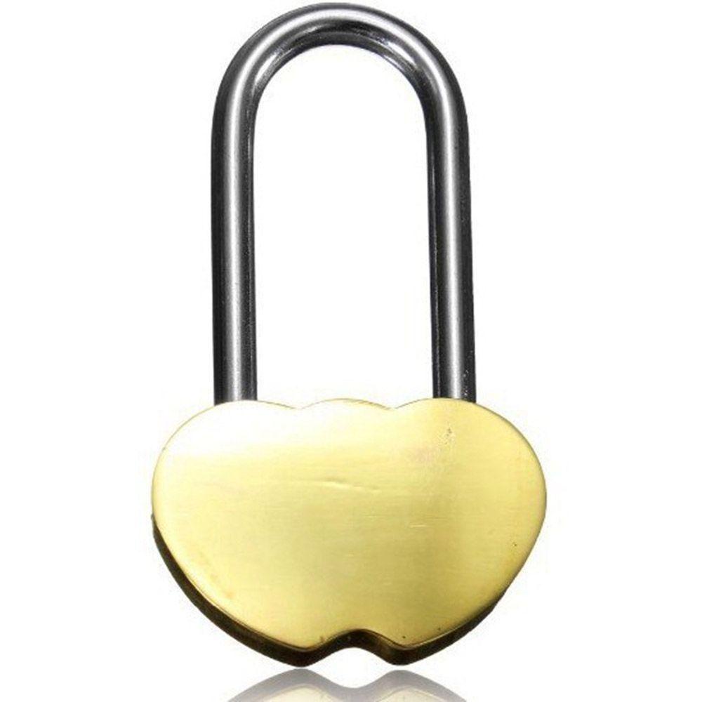 Preva Love Lock Kuningan 40MM Concentric Lock Scenic Wishing Lock Gembok