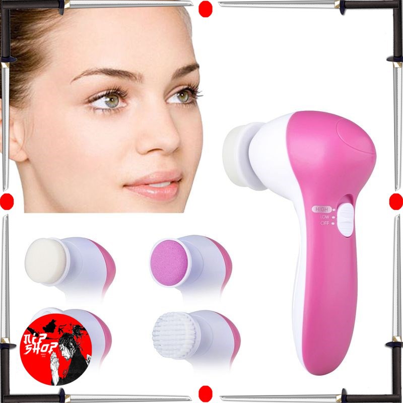 Pembersih Muka Elektrik Lumispa Facial Care 5 in 1