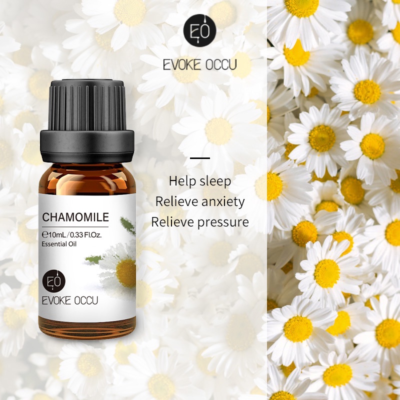 Evoke Occu - Chamomile 10ml Essential Oil Minyak Aroma Terapi Diffuser Humidifier Natural Relax Fresh Candle Soap Bath Aromatherapy