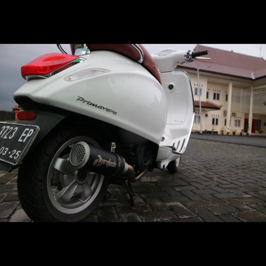 knalpot racing Vespa LX 150 3V S Primavera 3 v Sprint 150 I-GET ABS Murah