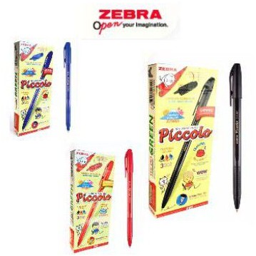 

Bulpen Zebra Piccolo 0.7 Warna Hitam Biru Merah