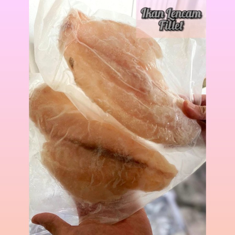 

IKAN LENCAM FILLET /IKAN BEKU/ IKAN FILLET PACK 300-500GRAM