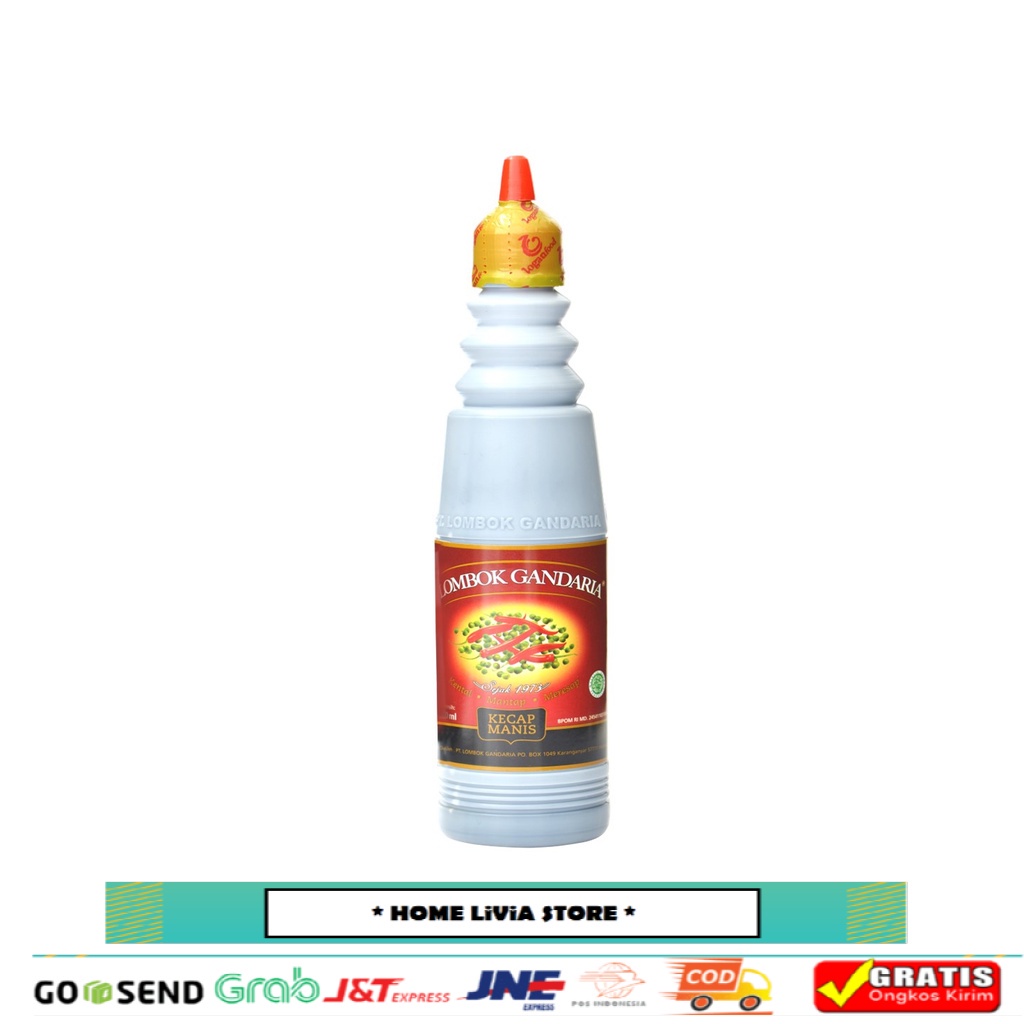 

Kecap Manis Lombok Gandaria Botol HDPE 300 ml