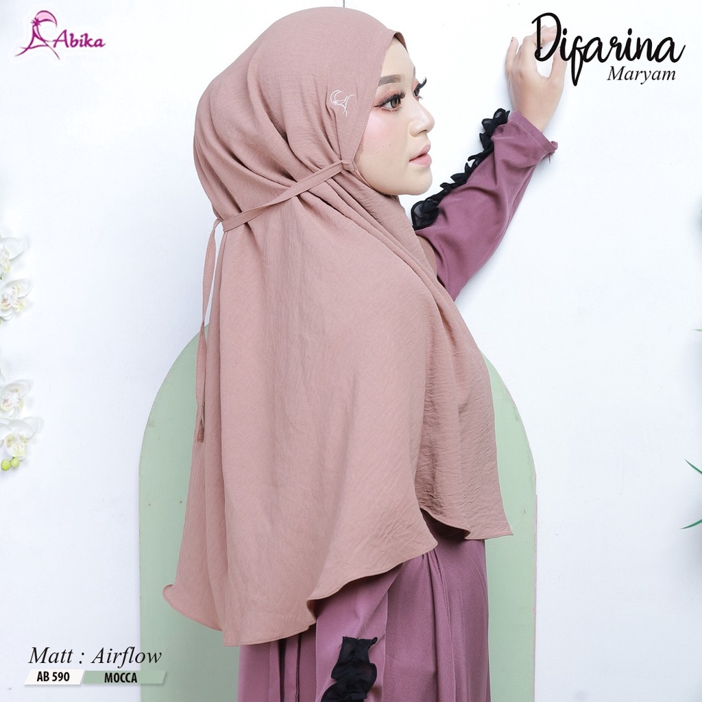DIFARINA MARYAM khimar - by abika hijab