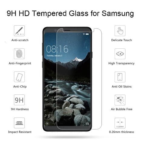 BAYAR {{ COD }} Tempered Glass Samsung A7 2018 A750