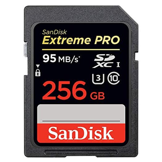 SANDISK SDCARD EXTREME PRO 256 GB 95 MB/S / EXTREMEPRO 256GB 95 MBPS