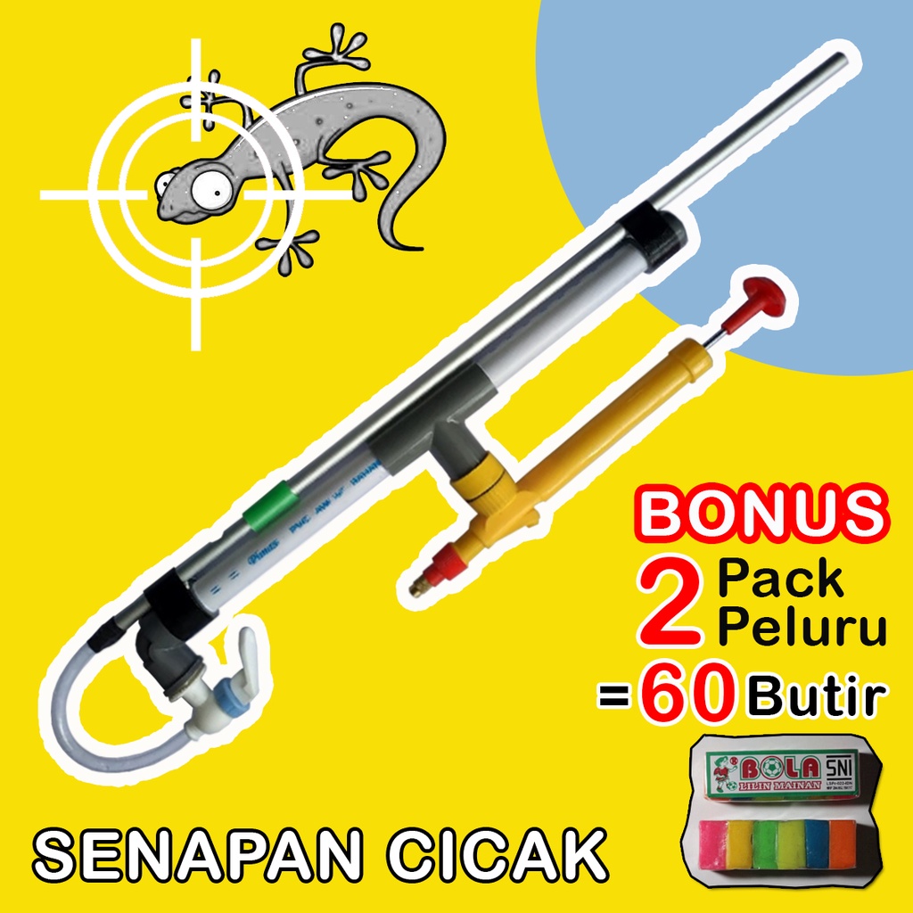 SENAPAN CICAK - TEMBAK TEMBAKAN CICAK - CICAK HUNTER GUN