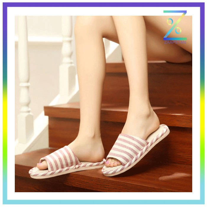 Grab Medan Sandal Selop Comfy Kain Indoor Size 38/39 36/37 40/41 MC-2828 Merah Biru