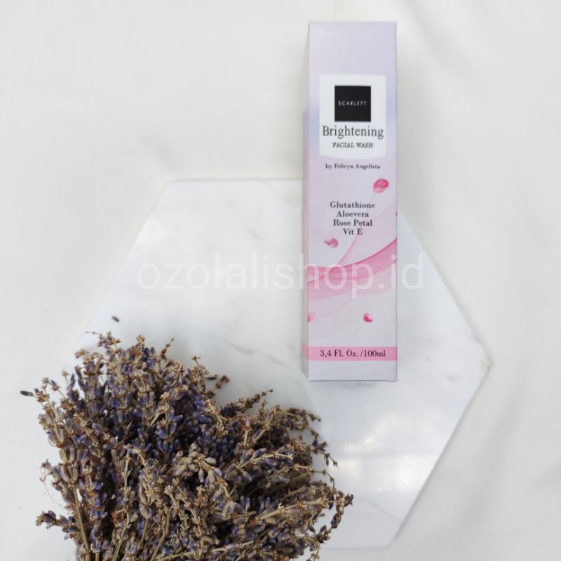 SCARLETT WHITENING Masker Toner Cuci Muka