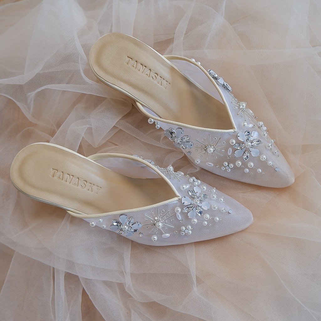 TANASKY - KATE - 7cm Block Heels Wedding Shoes