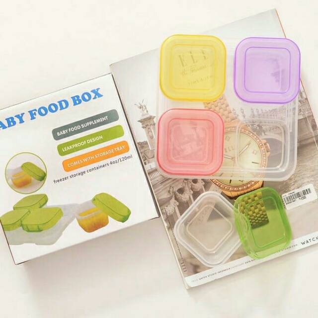 BABY FOOD BOX Isi 4in1