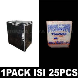 Thinwall 650ml Per Pack 25 pcs Food Container Box Tempat Kotak Makanan Plastik Surabaya