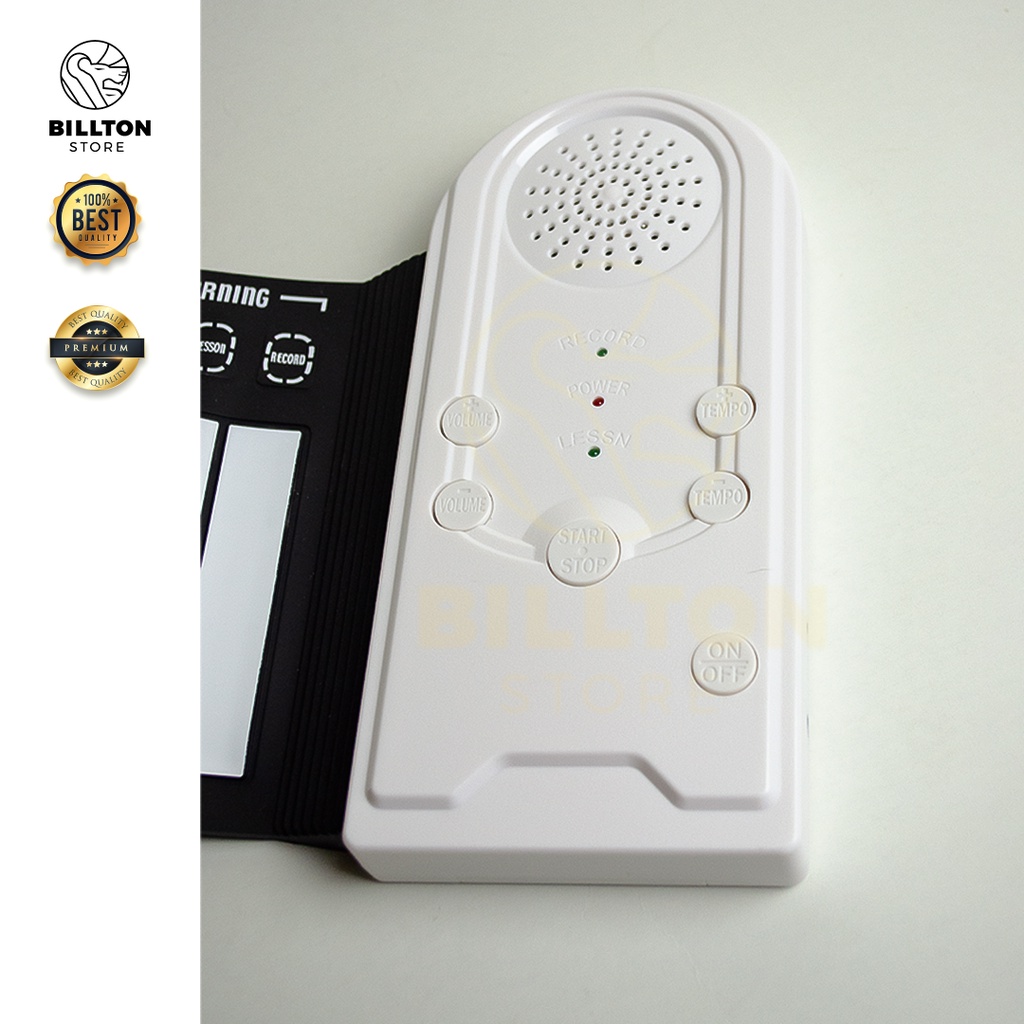 Piano Roll Portable / Piano Roll 49 Nada / Piano Sillicone Mainan Edukasi Anak Portable