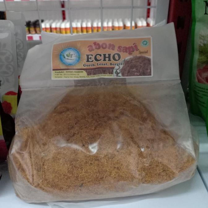 

Abon sapi Echo 1kg