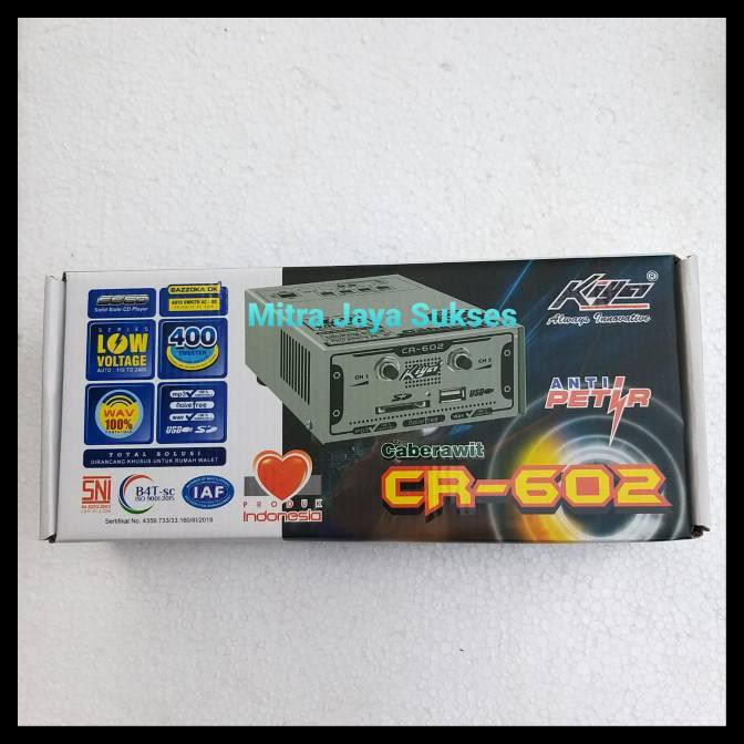 Ampli Walet Caberawit Kiya Cr 602 Anti Petir Amplifier Walet Cr602